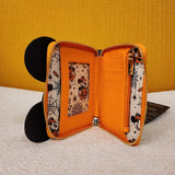 Mickey Mouse Pumpkin GID Halloween Wallet