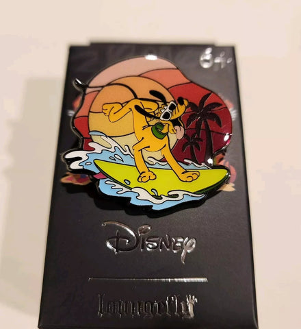 Mickey Mouse & Friends Pluto Sunset Beach Blind Box Pin Opened