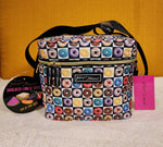 Betsey Johnson Donut Donuts 6 Pack Insulated Lunch Bag Train Case