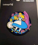 Alice in Wonderland Alice Falling Enamel Pin