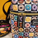 Betsey Johnson Donut Donuts 6 Pack Insulated Lunch Bag Train Case