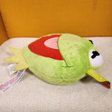 the Muppets Kermit Face Plush Stuffed Throw Pillow