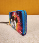 Mickey and Minnie Mouse Tie Dye Rainbow Wallet