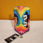 Mickey and Minnie Mouse Tie Dye Rainbow Wallet