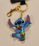 Stitch with Tulips 3D Keychain