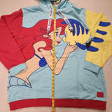 Princess Ariel & Flounder the Little Mermaid Hoodie 2XL