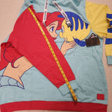 Princess Ariel & Flounder the Little Mermaid Hoodie 2XL