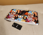 Aladdin Characters Print Cosmetic Bag