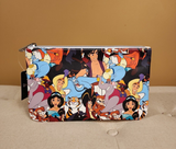 Aladdin Characters Print Cosmetic Bag