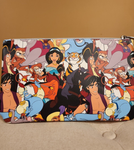 Aladdin Characters Print Cosmetic Bag