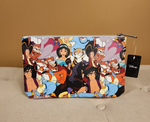 Aladdin Characters Print Cosmetic Bag