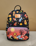 Winnie The Pooh Halloween Group GID Mini Backpack