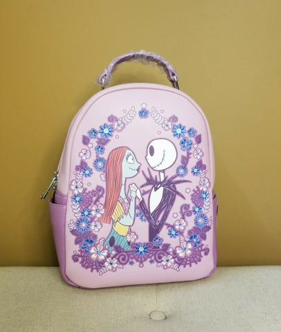 Nightmare Before Christmas Spring Floral Jack Sally Backpack