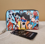 Goofy Movie Character Collage Wallet