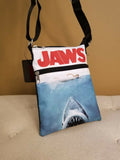 Jaws Movie Theme Passport Crossbody Bag