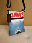 Jaws Movie Theme Passport Crossbody Bag