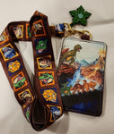 Land Before Time Group Scene Lanyard