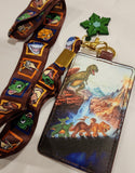 Land Before Time Group Scene Lanyard