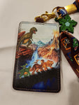 Land Before Time Group Scene Lanyard