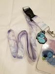 Stitch Sleeping Clouds Lanyard ID Holder