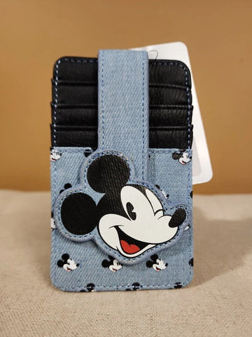 Mickey Mouse Denim Jean Cardholder