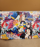 Princess Comic AOP Print Cosmetic Bag