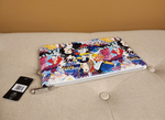 Princess Comic AOP Print Cosmetic Bag