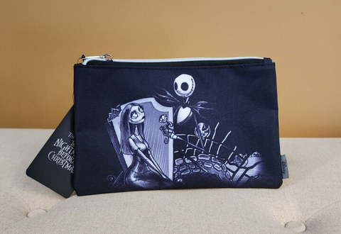 Nightmare Before Christmas Jack & Sally Makeup Bag