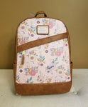 Bambi Pink Floral Backpack & Card Holder Set