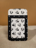 Minnie Mouse Black and White Cardholder