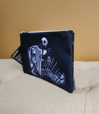 Nightmare Before Christmas Jack & Sally Makeup Bag