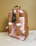 Bambi Pink Floral Backpack & Card Holder Set