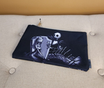 Nightmare Before Christmas Jack & Sally Makeup Bag