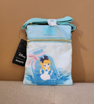 Alice In Wonderland Alice in a Bottle Passport Bag