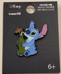 Stitch Tropical Drink with Umbrella Enamel Pin