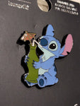 Stitch Tropical Drink with Umbrella Enamel Pin