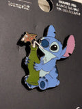 Stitch Tropical Drink with Umbrella Enamel Pin