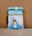 Alice In Wonderland Alice in a Bottle Passport Bag