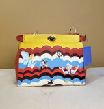 Pinocchio Scalloped Handbag