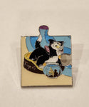 Figaro Puzzle Blind Box Pin ( Opened )