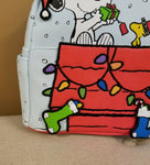 Peanuts Gift Giving Snoopy & Woodstock Backpack