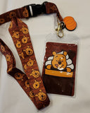 Winnie the Pooh Pumpkin Spice Lanyard