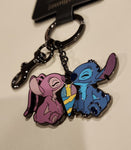 Stitch and Angel Snow Cone Keychain