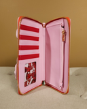 Alice in Wonderland Aces of Hearts Wallet Wristlet