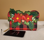 Minnie Mouse Plaid Holiday Wallet