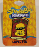 SpongeBob SquarePants Krabby Patty Can Enamel Pin