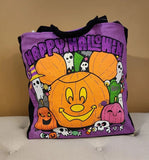 Happy Halloween Mickey Mouse Pumpkin Tote Bag