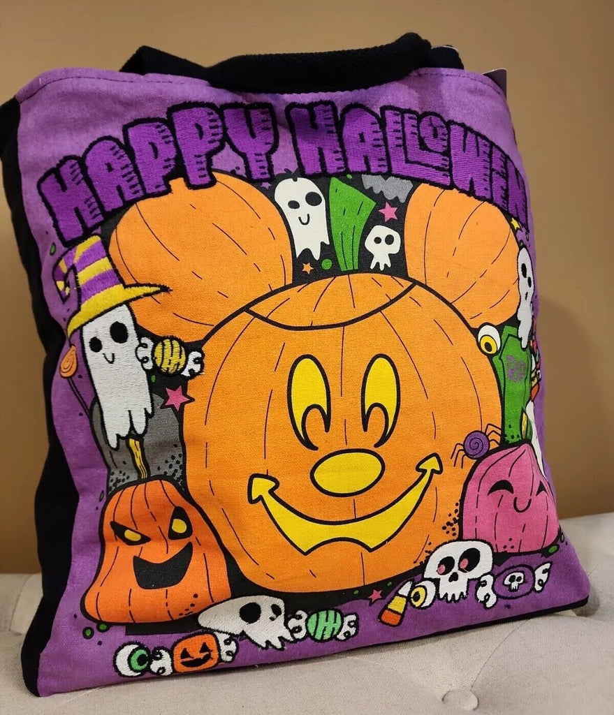 Mickey Mouse Halloween Jack-o'-Lantern Pillow