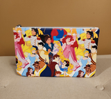 Princess Couples AOP Print Cosmetic Bag