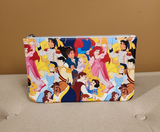 Princess Couples AOP Print Cosmetic Bag